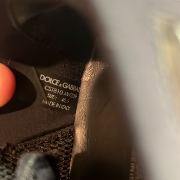 Dolce & Gabbana shoes size 40.5 100% real an authenticated - Picture 5 of 5